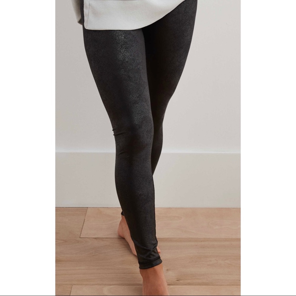 AE faux leather leggings